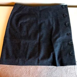 Banana Republic Button-up Skirt - Size: 0